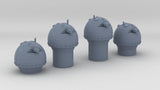 1/200 DKM Graf Zeppelin SL-6 Rangefinders Set (4pcs)