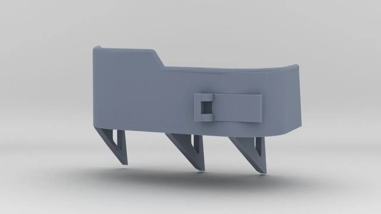 1/200 DKM Graf Zeppelin Starboard Hull Gun Tub 3 - distefan 3d print