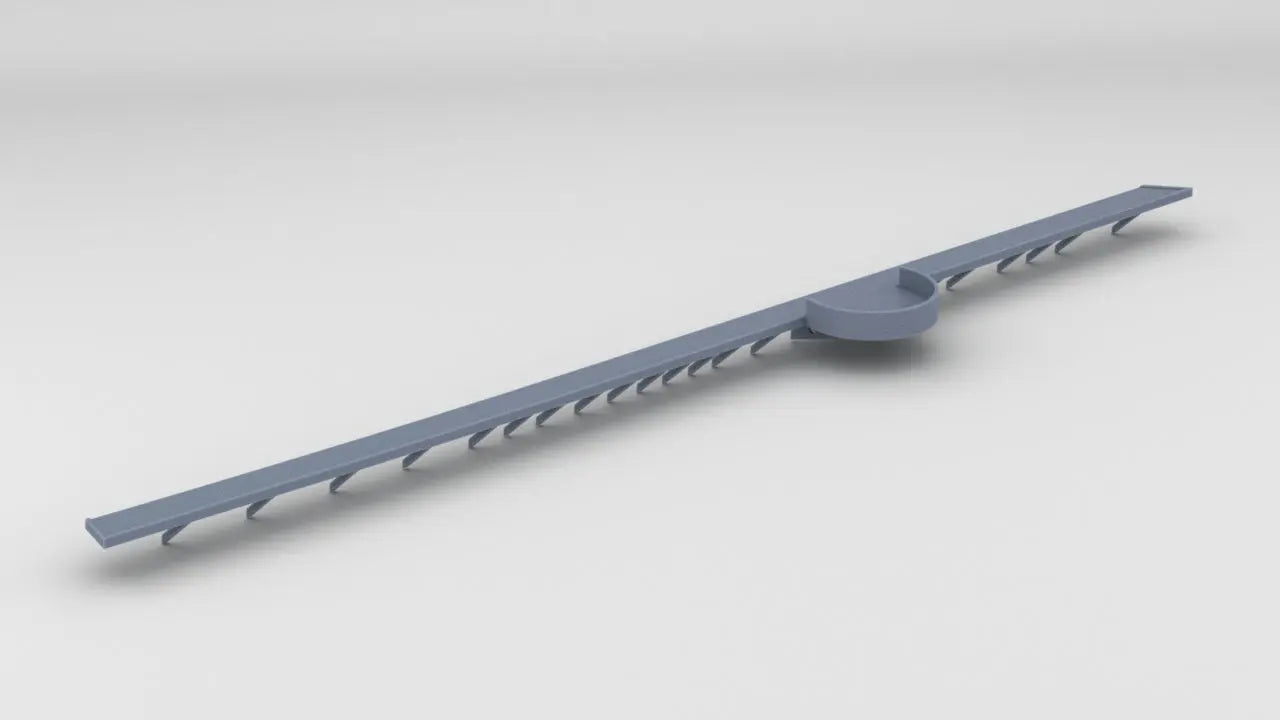 1/200 DKM Graf Zeppelin Starboard Hull Walkway 3 - distefan 3d print