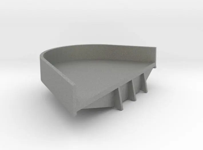 1/200 DKM Graf Zeppelin gun tub 5 hull starboard - distefan 3d print