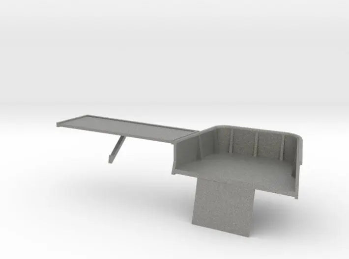 1/200 DKM Graf Zeppelin hull gun tub 11 port - distefan 3d print