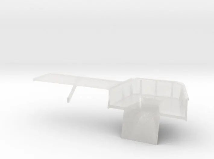 1/200 DKM Graf Zeppelin hull gun tub 11 port - distefan 3d print