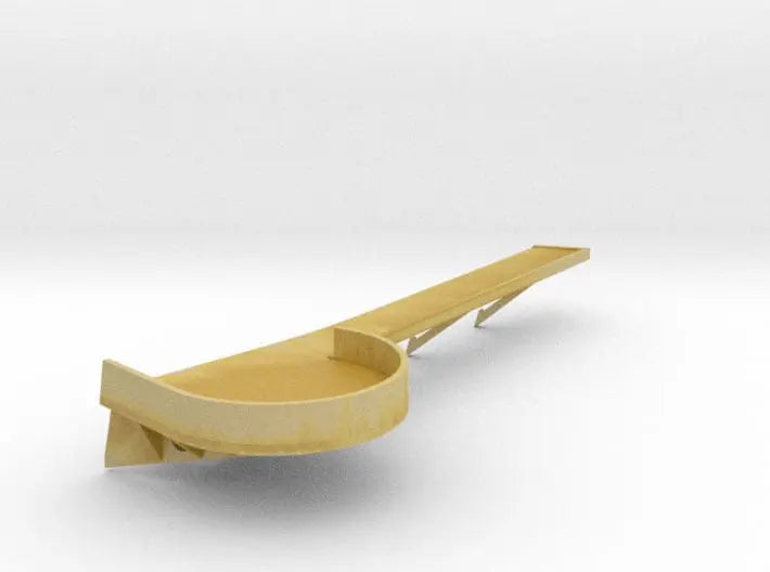 1/200 DKM Graf Zeppelin hull gun tub 12 port - distefan 3d print