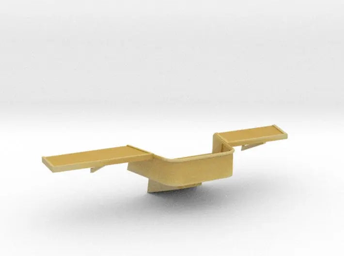 1/200 DKM Graf Zeppelin hull gun tub 8 port - distefan 3d print