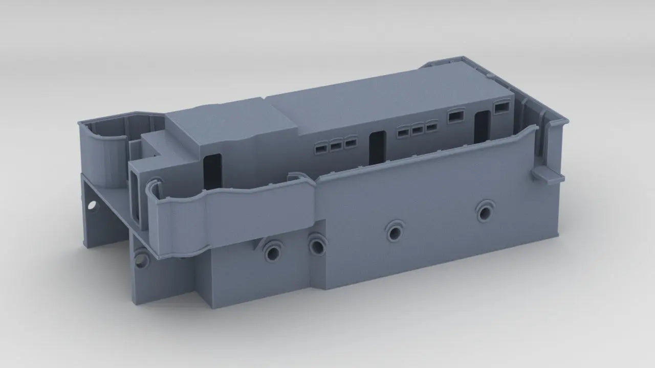 1/200 DKM Graf Zeppelin Forward Deck 1 - distefan 3d print