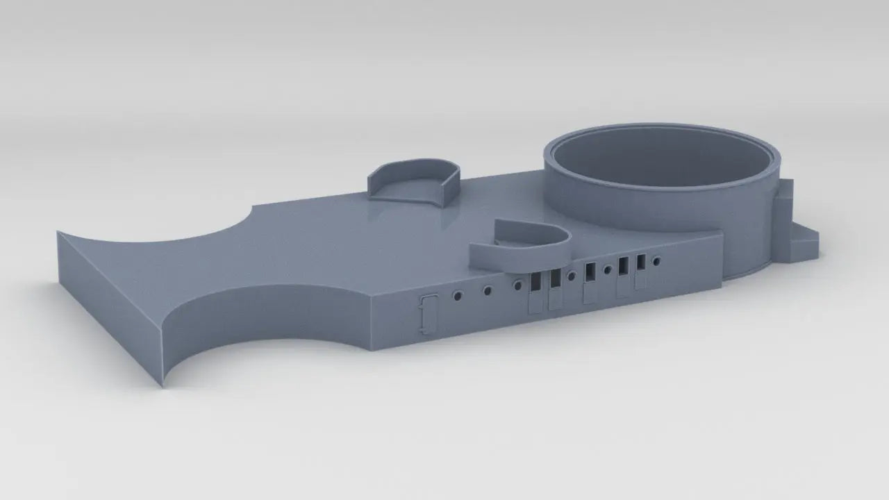 1/200 DKM H-39 Forward Deck 1 - distefan 3d print