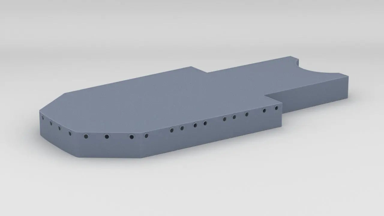 1/200 DKM H-39 Forward Deck 3 - distefan 3d print