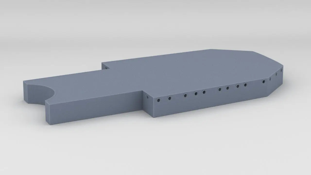 1/200 DKM H-39 Forward Deck 3 - distefan 3d print