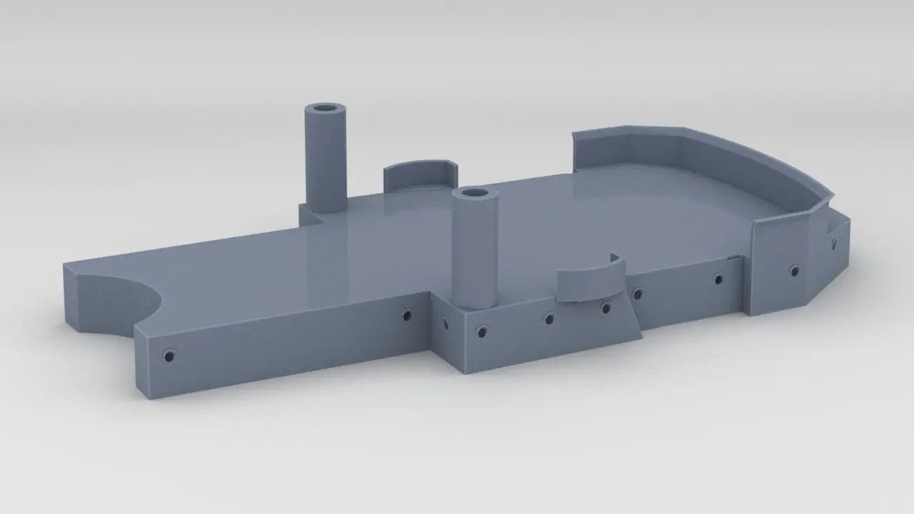 1/200 DKM H-39 Forward Deck 4 - distefan 3d print