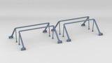 1/200 DKM H-39 Hull Side Amidships Row Boat Davit Frames Set (4pcs)