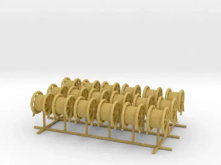 1/200 DKM rope barrel big set 18pcs - distefan 3d print