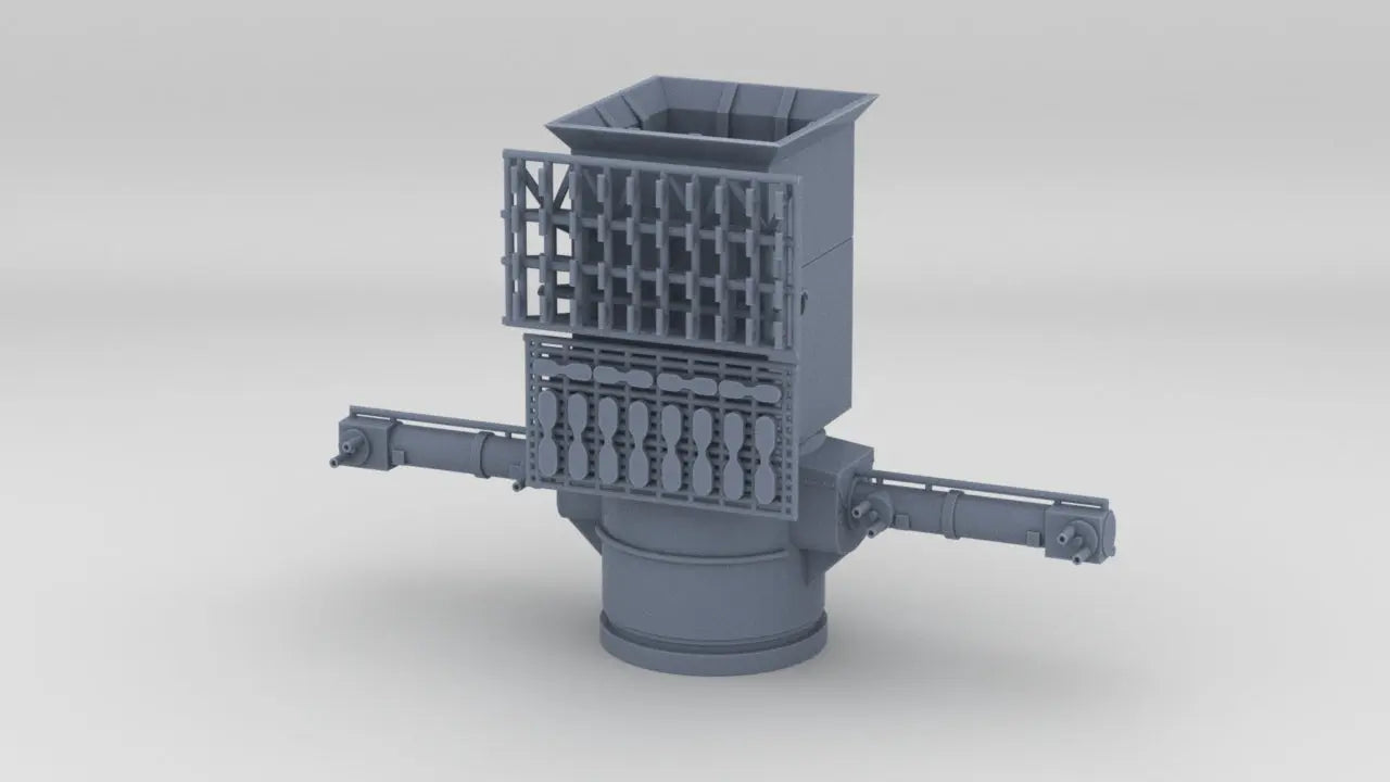 1/200 DKM Scharnhorst Forward 10.5m Rangefinder - distefan 3d print