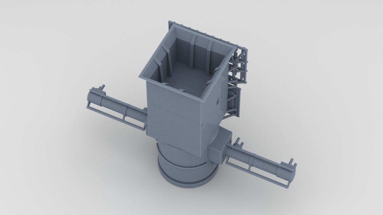 1/200 DKM Scharnhorst Forward 10.5m Rangefinder - distefan 3d print