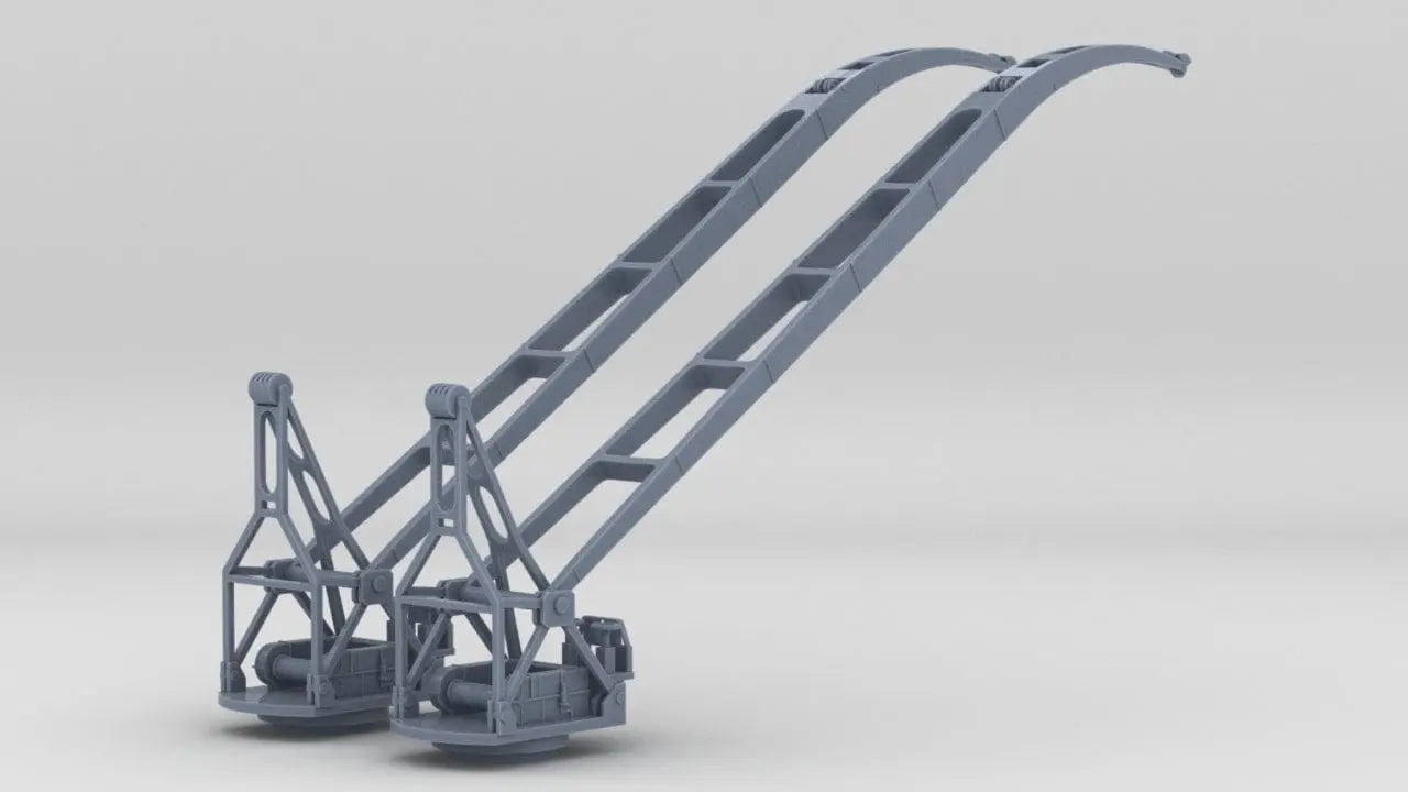 1/200 DKM Scharnhorst Seaplane Crane Set (2pcs) - distefan 3d print