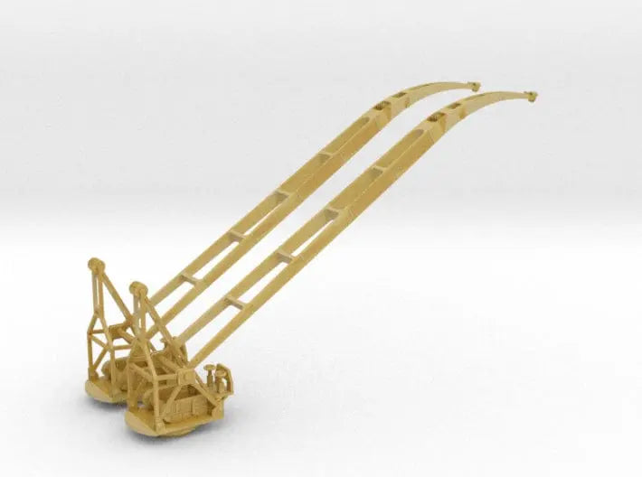 1/200 DKM Scharnhorst Seaplane Crane SET - distefan 3d print