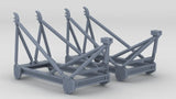 1/200 DKM Scharnhorst Turret Catapult Cradle Set (2pcs)