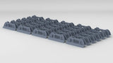 1/200 DKM Side Small Roller Towing Fairlead Set (30pcs)