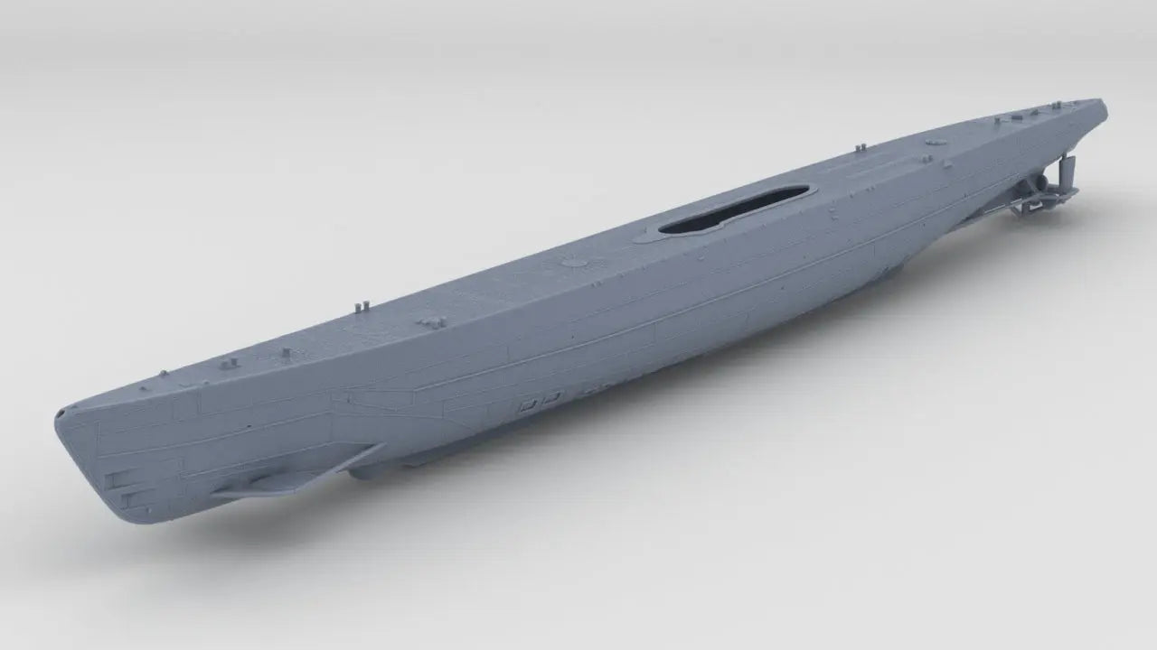 1/200 DKM U-Boot IXC U-505 Hull Resin3Dinteractive