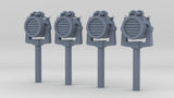 1/200 HMS Barham Signal Searchlight Set (4pcs)