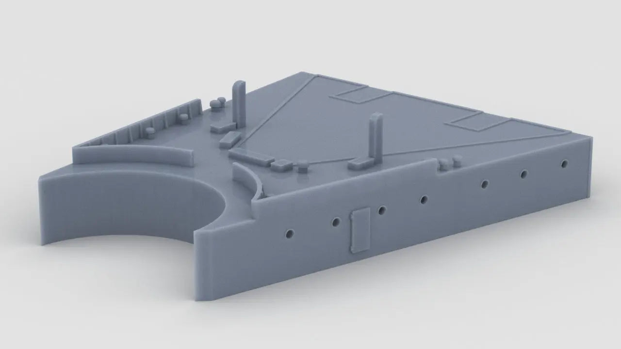 1/200 HMS Barham Superstructure Forward Deck 1 3dspro
