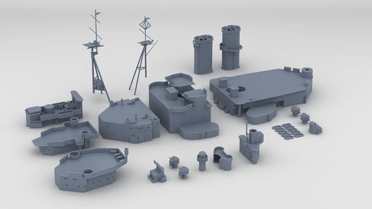 1/200 HMS King George V Set - distefan 3d print