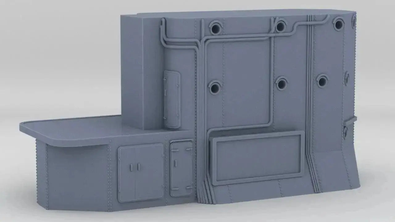 1/200 IJN Akagi Lower Tower - distefan 3d print
