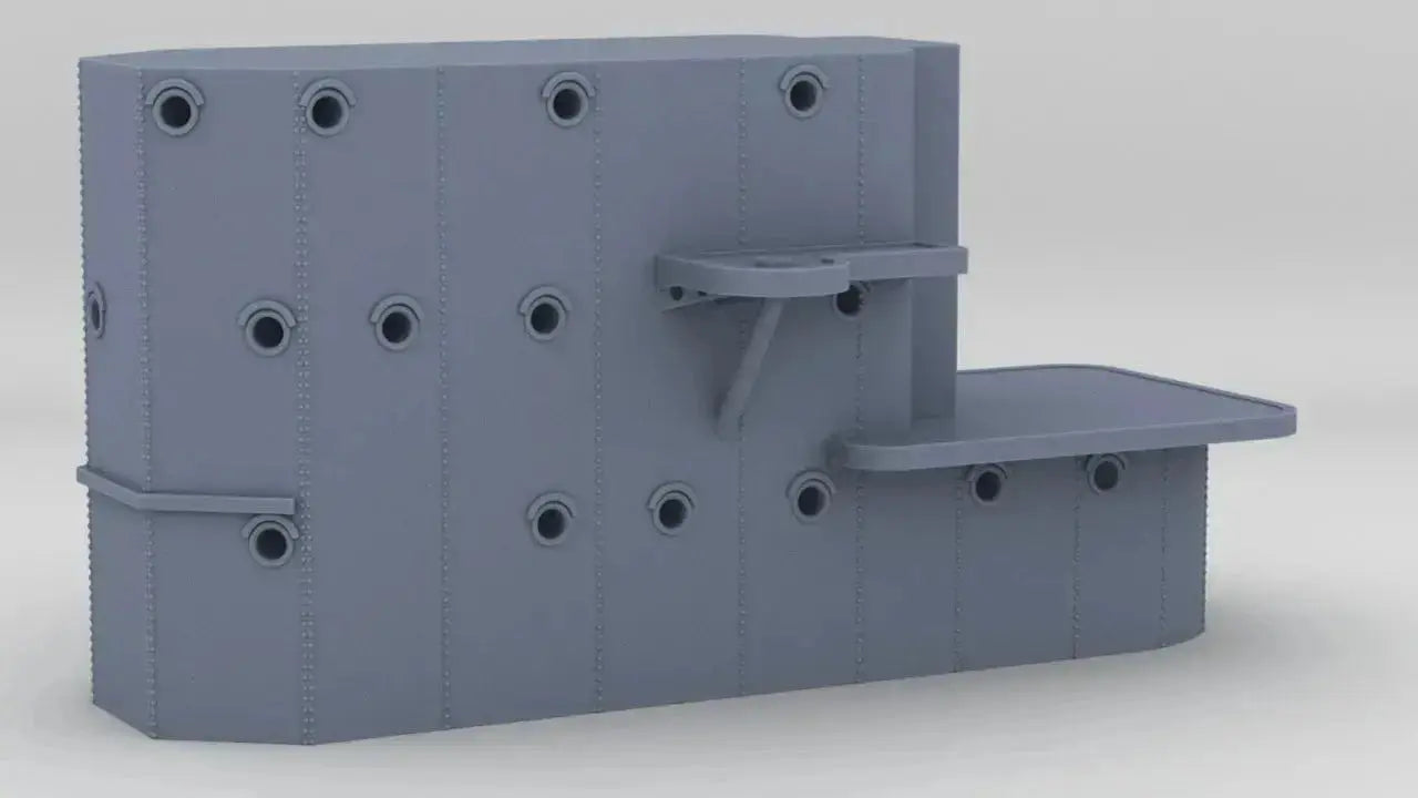 1/200 IJN Akagi Lower Tower - distefan 3d print