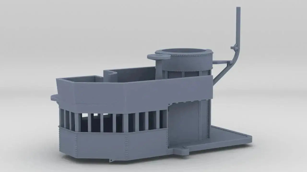 1/200 IJN Akagi Upper Tower - distefan 3d print