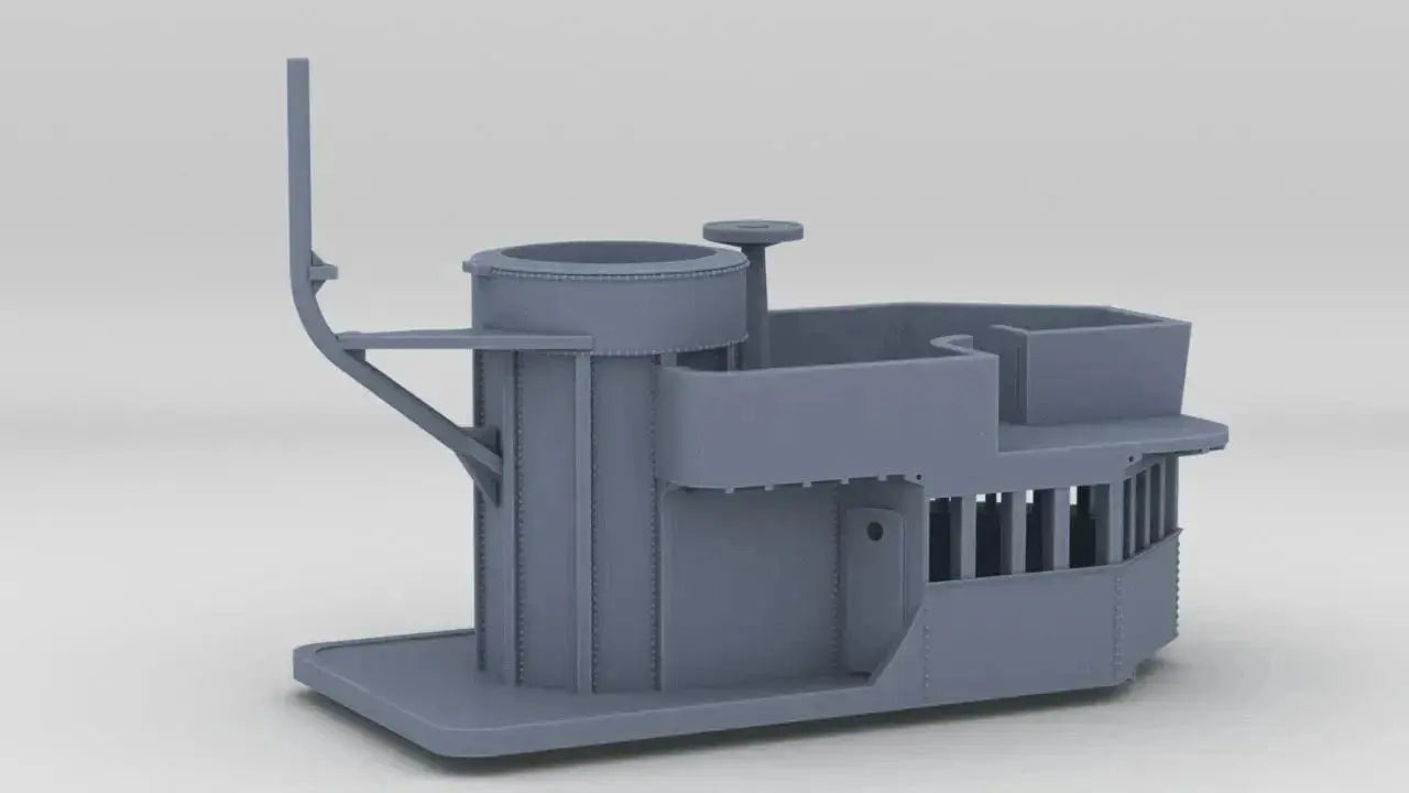 1/200 IJN Akagi Upper Tower - distefan 3d print