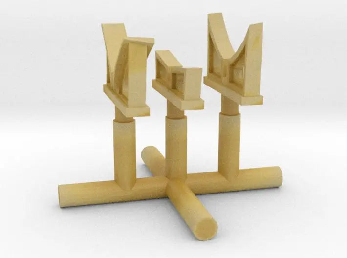 1/200 Cradles Set IJN 9m Cutter - distefan 3d print