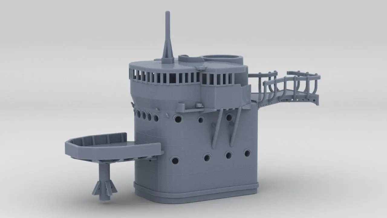 1/200 IJN Kagero Command Bridge - distefan 3d print