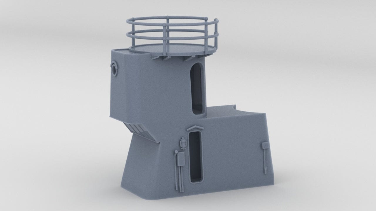1/200 IJN Kagero Searchlight Bridge - distefan 3d print