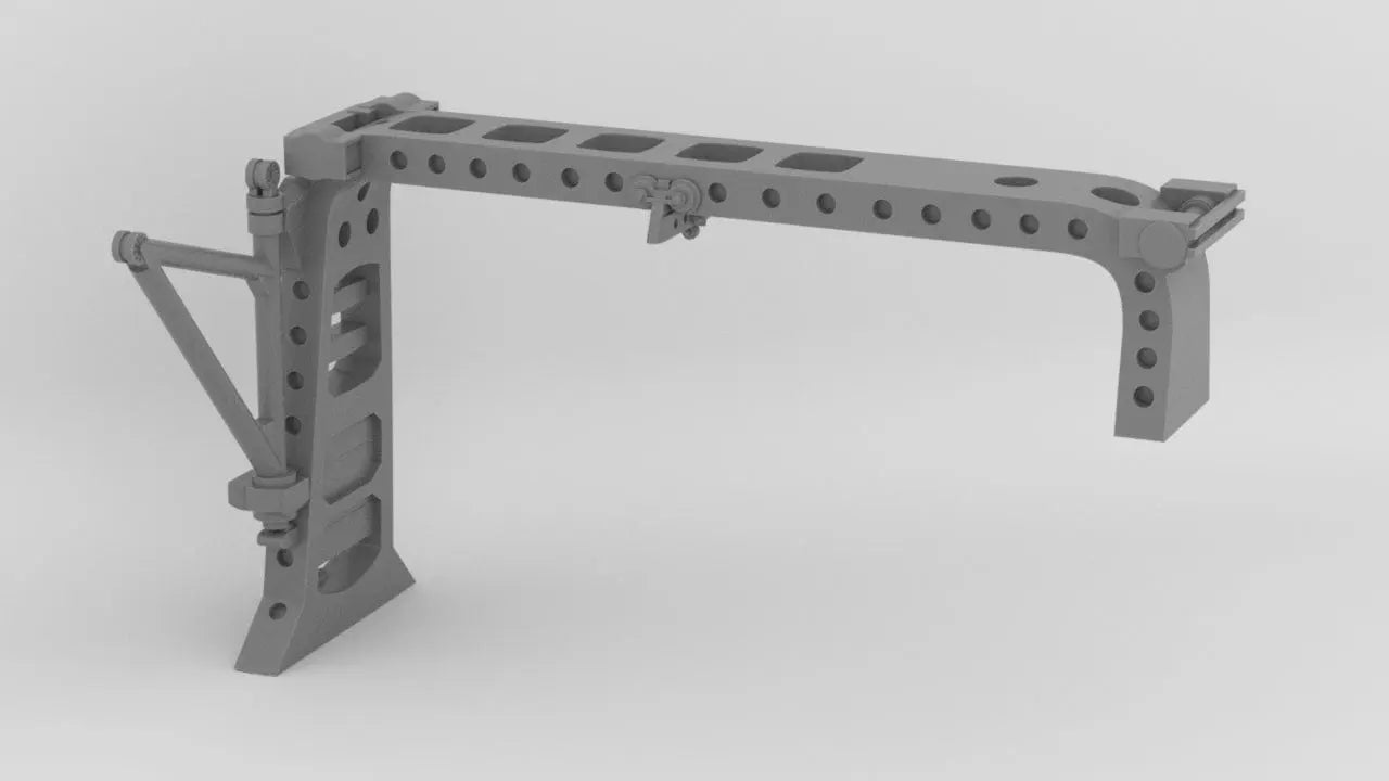 1/200 IJN Kagero Aft Torpedo Crane Port - distefan 3d print