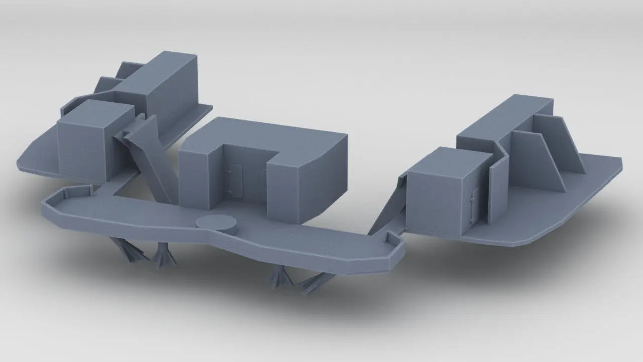 1/200 IJN Shinano Bow Tubs Protosoon