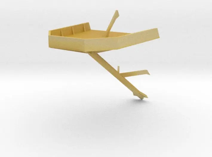 1/200 IJN Shinano platform tub aft starboard - distefan 3d print