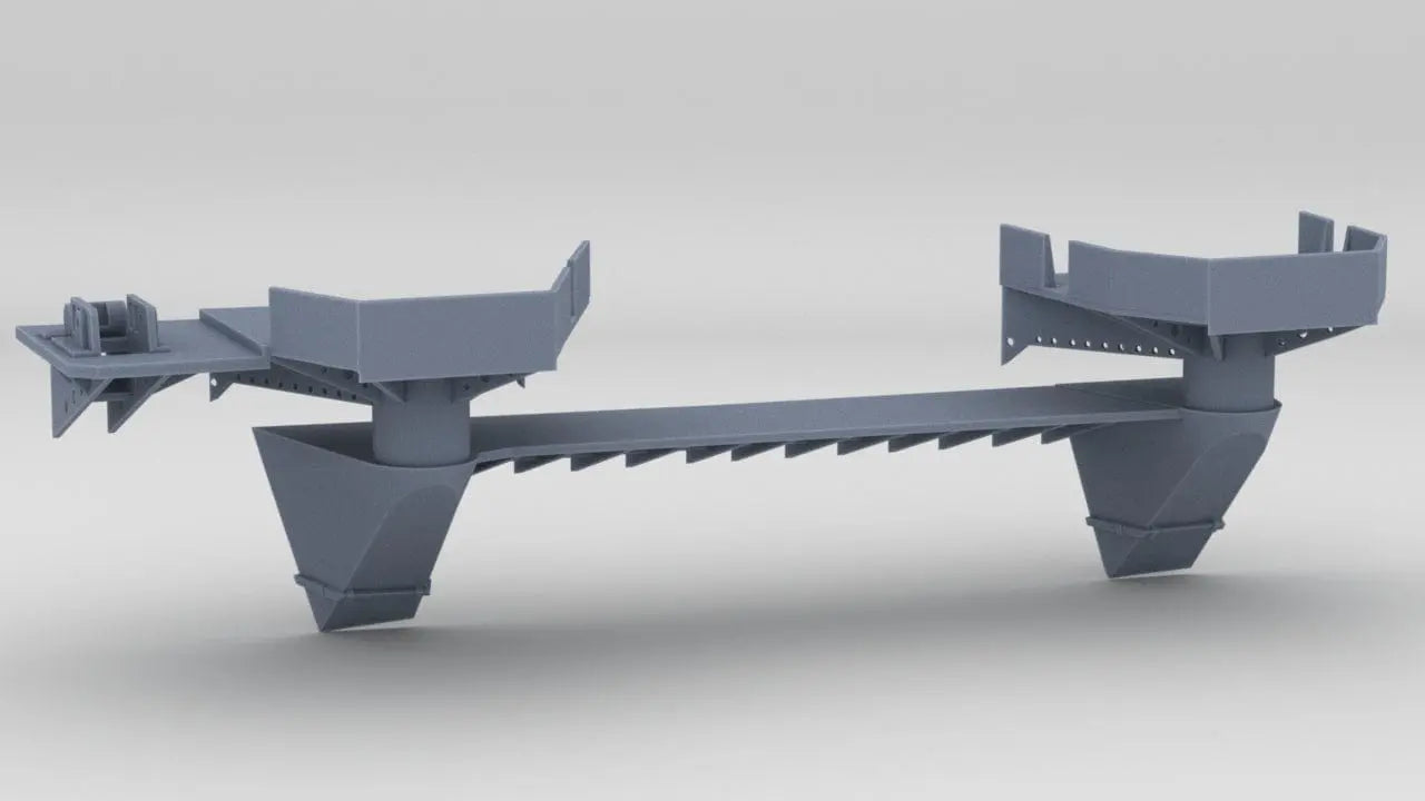 1/200 IJN Shinano Port Amidships Tubs 1 - distefan 3d print