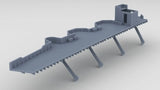 1/200 IJN Shinano Starboard Forward Tubs 2