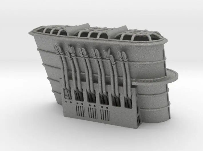1/200 IJN Shinano superstructure funnel - distefan 3d print