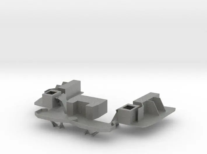 1/200 IJN Shinano bow tubs - distefan 3d print