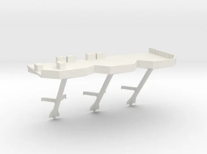 1/200 IJN Shinano Port Amidship Tubs 4 - distefan 3d print