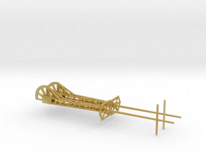1/200 IJN Shinano Port Lattice Mast SET x2 - distefan 3d print