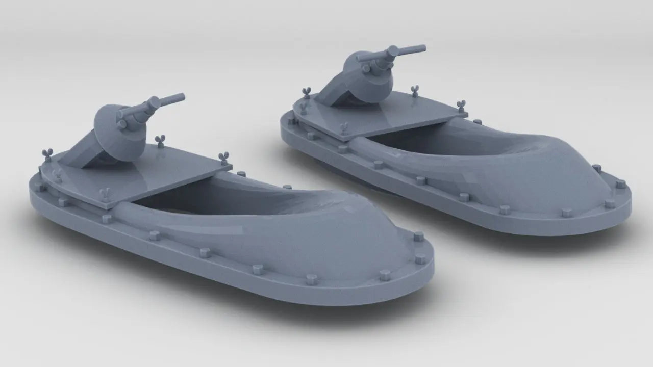 1/200 IJN Yamato Bow Hawse Pipe Set Resin3Dinteractive