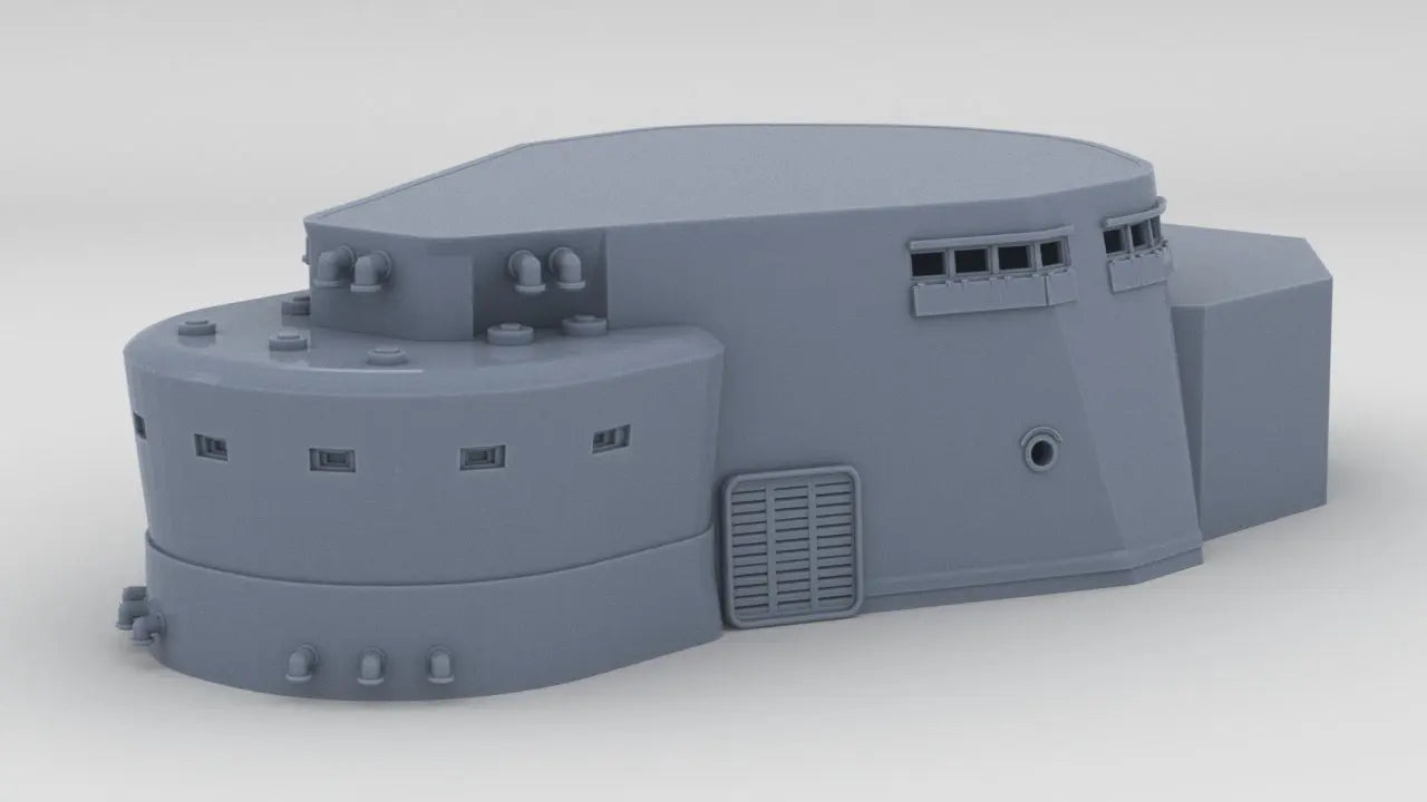 1/200 IJN Yamato Forward Deck 2 Resin3Dinteractive