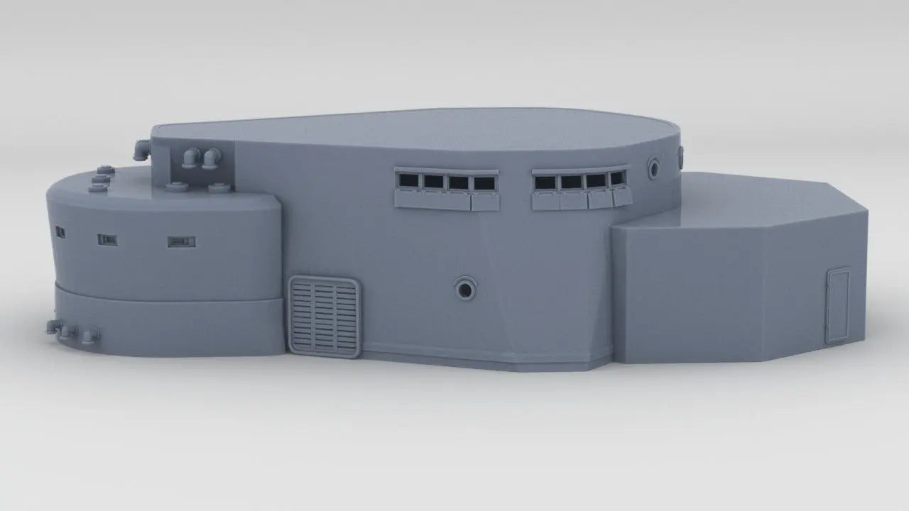 1/200 IJN Yamato Forward Deck 2 Resin3Dinteractive