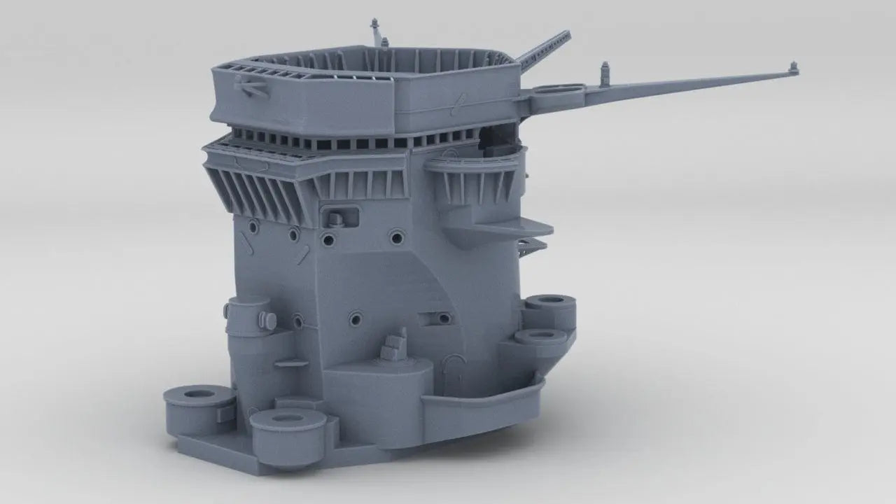 1/200 IJN Yamato Forward Deck 4 Resin3Dinteractive