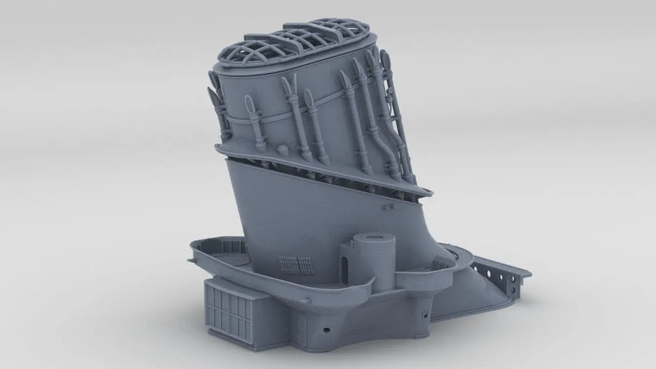 1/200 IJN Yamato Funnel Protosoon
