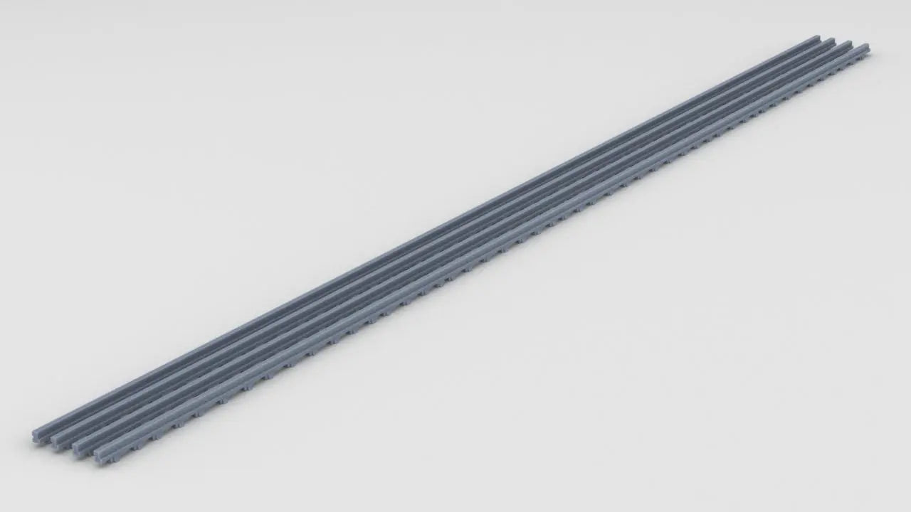 1/200 IJN Yamato Rails 20cm Set (4pcs) Resin3Dinteractive