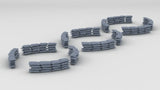 1/200 IJN Yamato Tub Sandbags 12.7 cm/40 (5") Twin Set