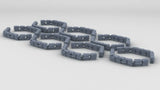 1/200 IJN Yamato Tub Sandbags Main Deck 25mm Triple Set