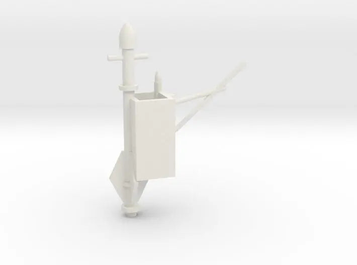 1/200 Richelieu structure aft deck 2 funnel, mast - distefan 3d print
